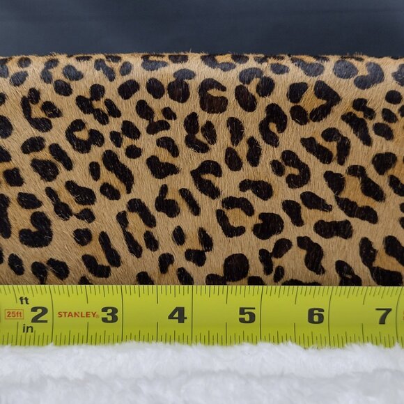 Banana Republic Bags | Rare Vintage Calf Hair Leopard Print Crossbody/Clutch/Y2k - Picture 5 of 6